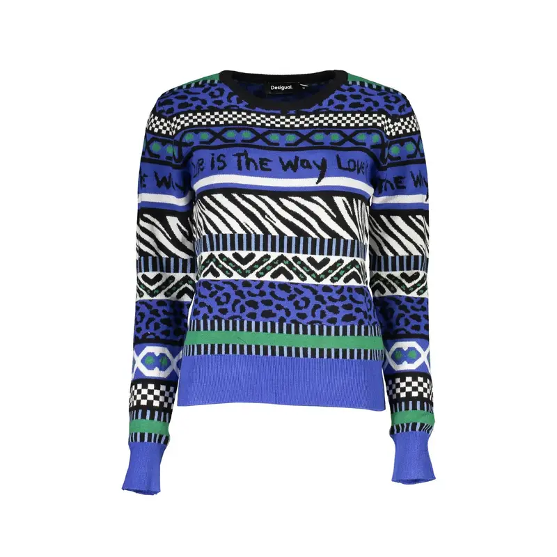 Maglia Donna Blu Logo