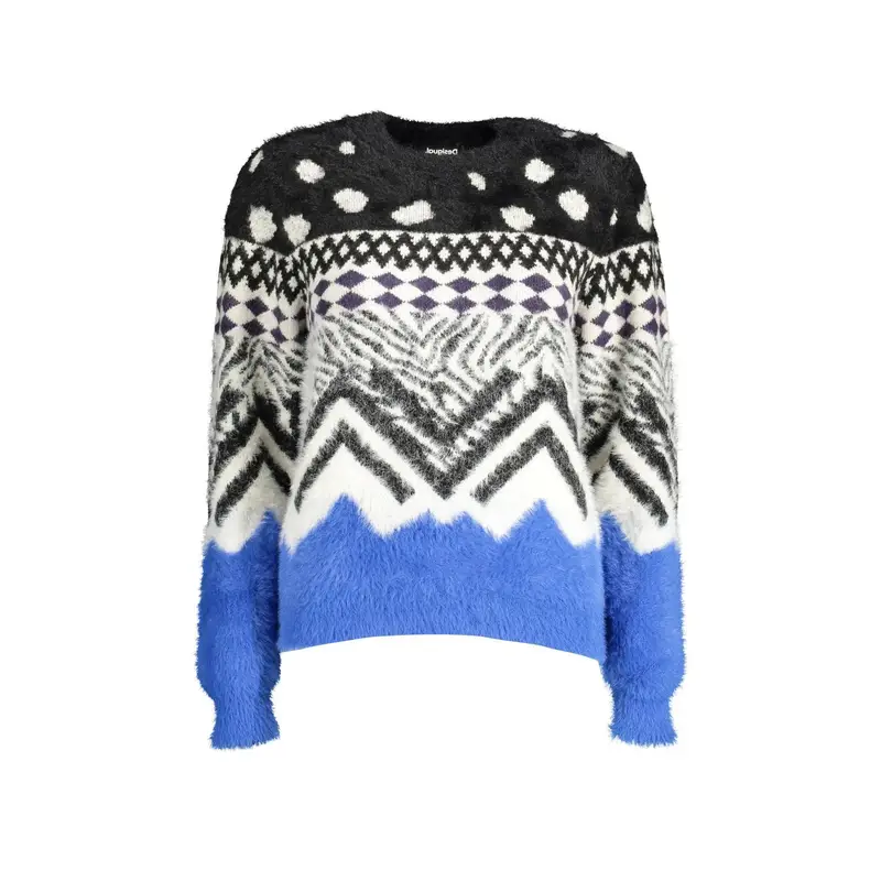 Maglia Donna Nera Dettagli a Contrasto Nero