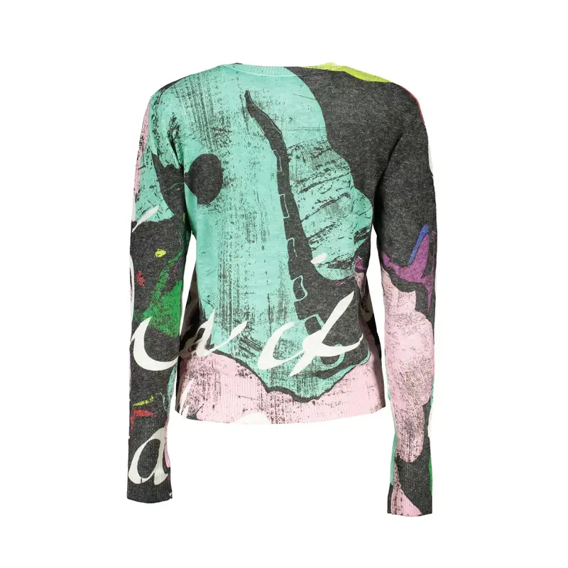 Maglia Donna Nera Logo Nero miniatura 2