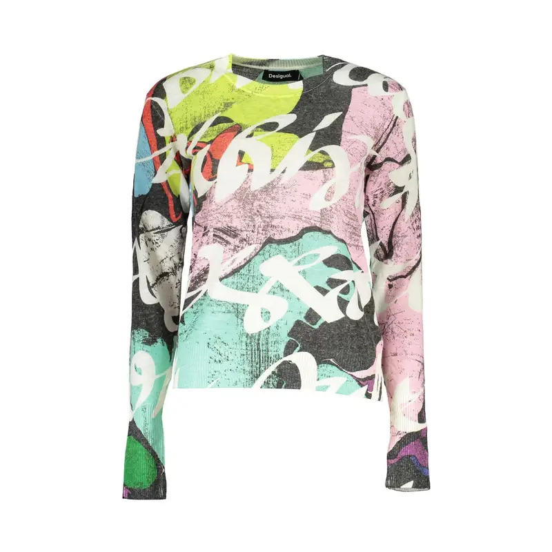 Maglia Donna Nera Logo Nero