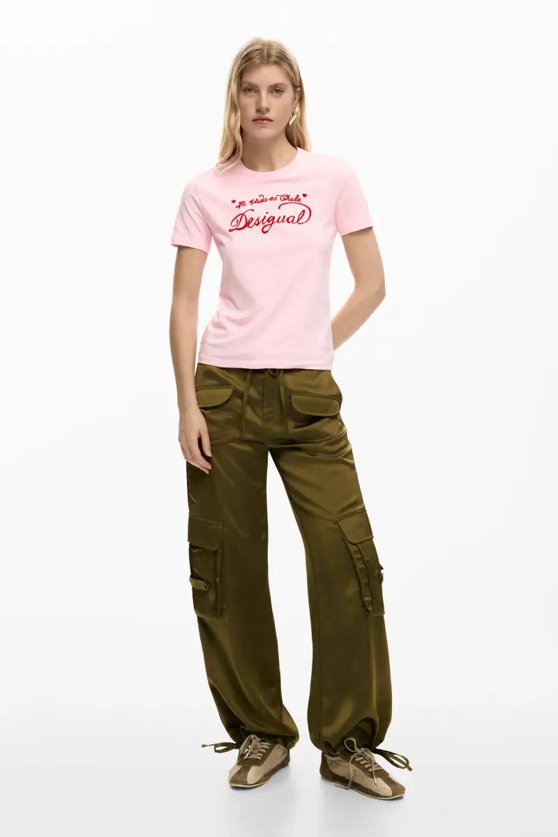 MAGLIETTA A MAGLIA MANICA CORTA RED miniatura 2