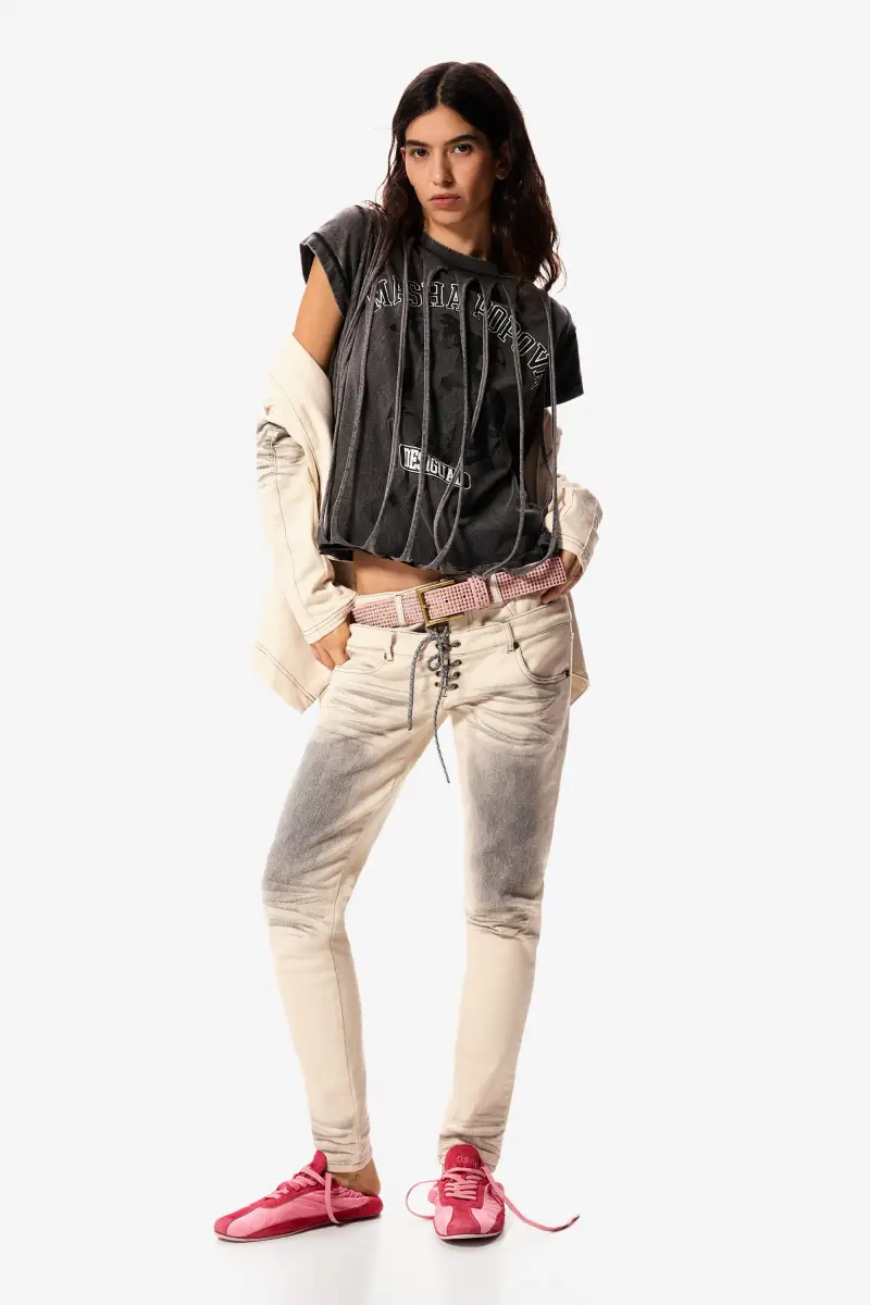 maglietta a maniche corte masha popova BLACK miniatura 2