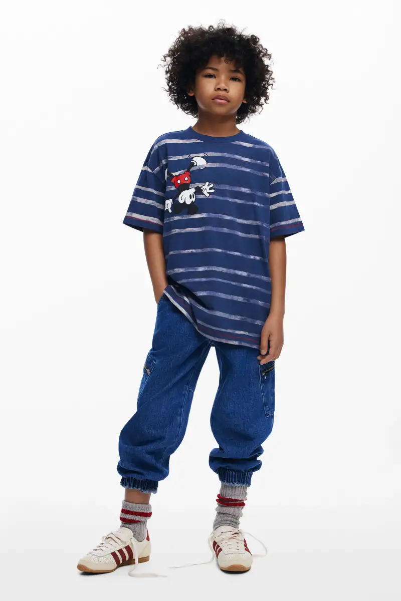 Maglietta a righe Mickey Mouseâ"¢ BLUE miniatura 2
