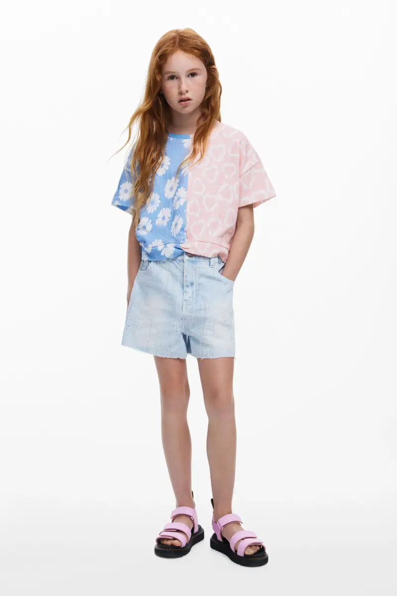 Maglietta bicolore MATERIAL FINISHES miniatura 2