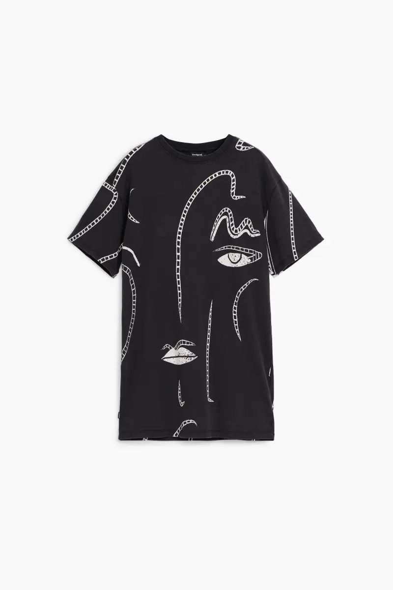 Maglietta con illustrazioni BLACK