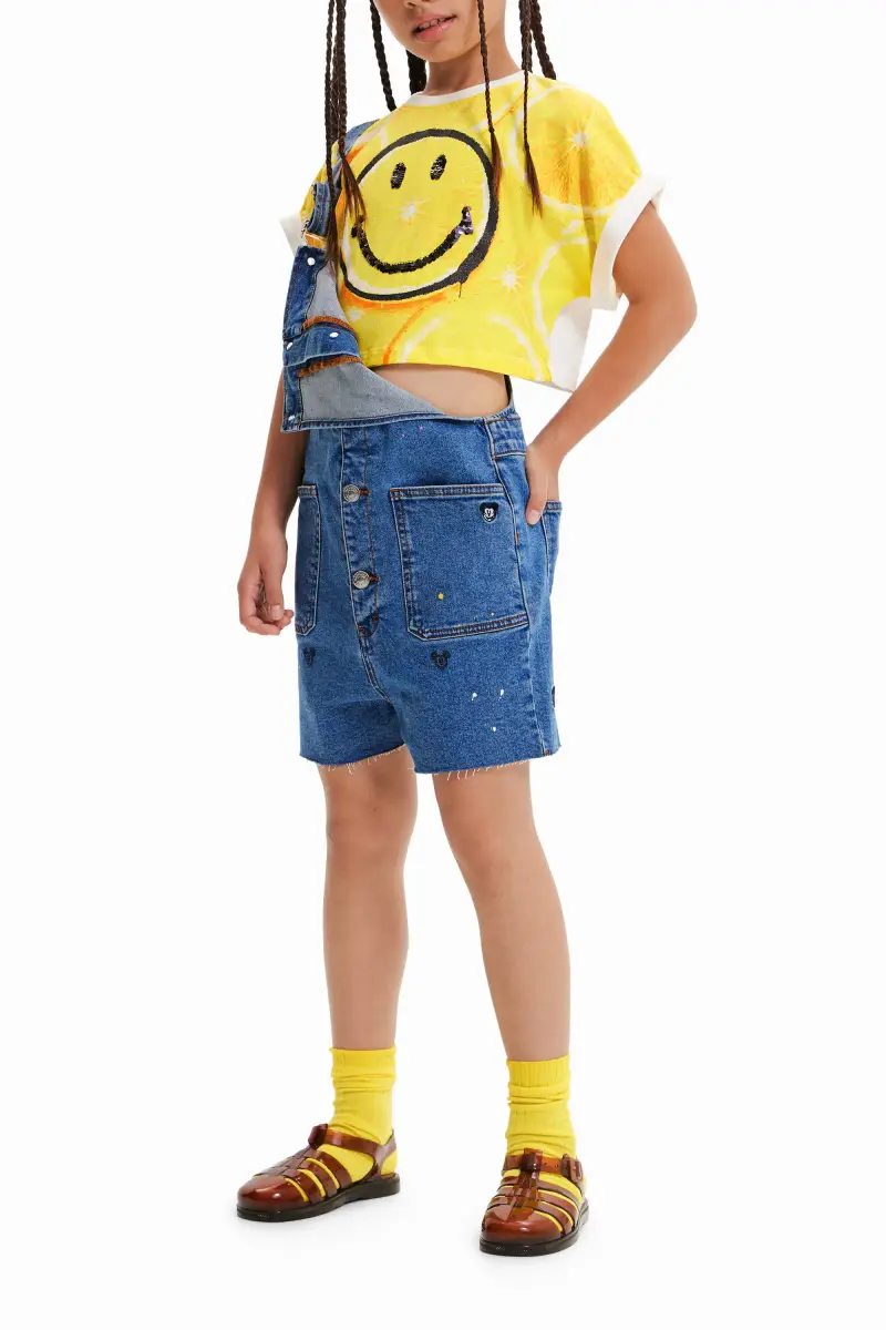 Maglietta corta Lemon SmileyÂ® YELLOW miniatura 2