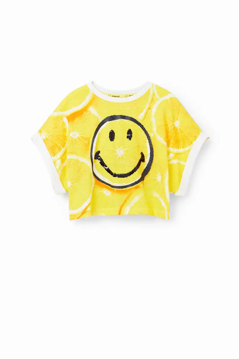 Maglietta corta Lemon SmileyÂ® YELLOW