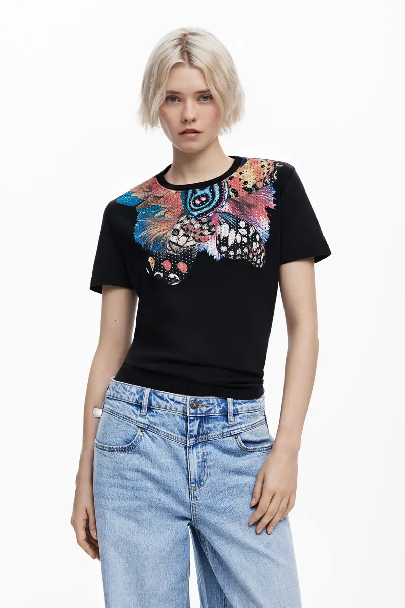 Maglietta disegnata da Mr Christian Lacroix BLACK