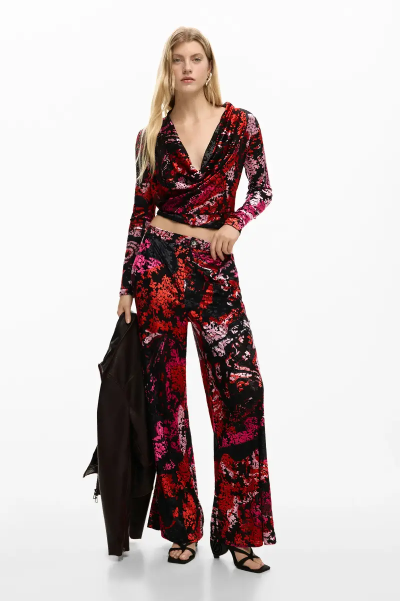 Maglietta disegnata da Mr Christian Lacroix BLACK miniatura 2