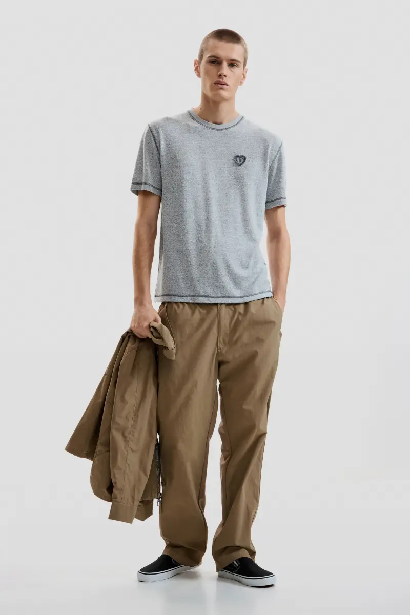 MAGLIETTA IN MAGLIA STAMPATA BLACK miniatura 2