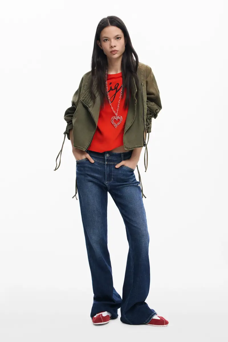 Maglietta logo a maglia RED miniatura 2