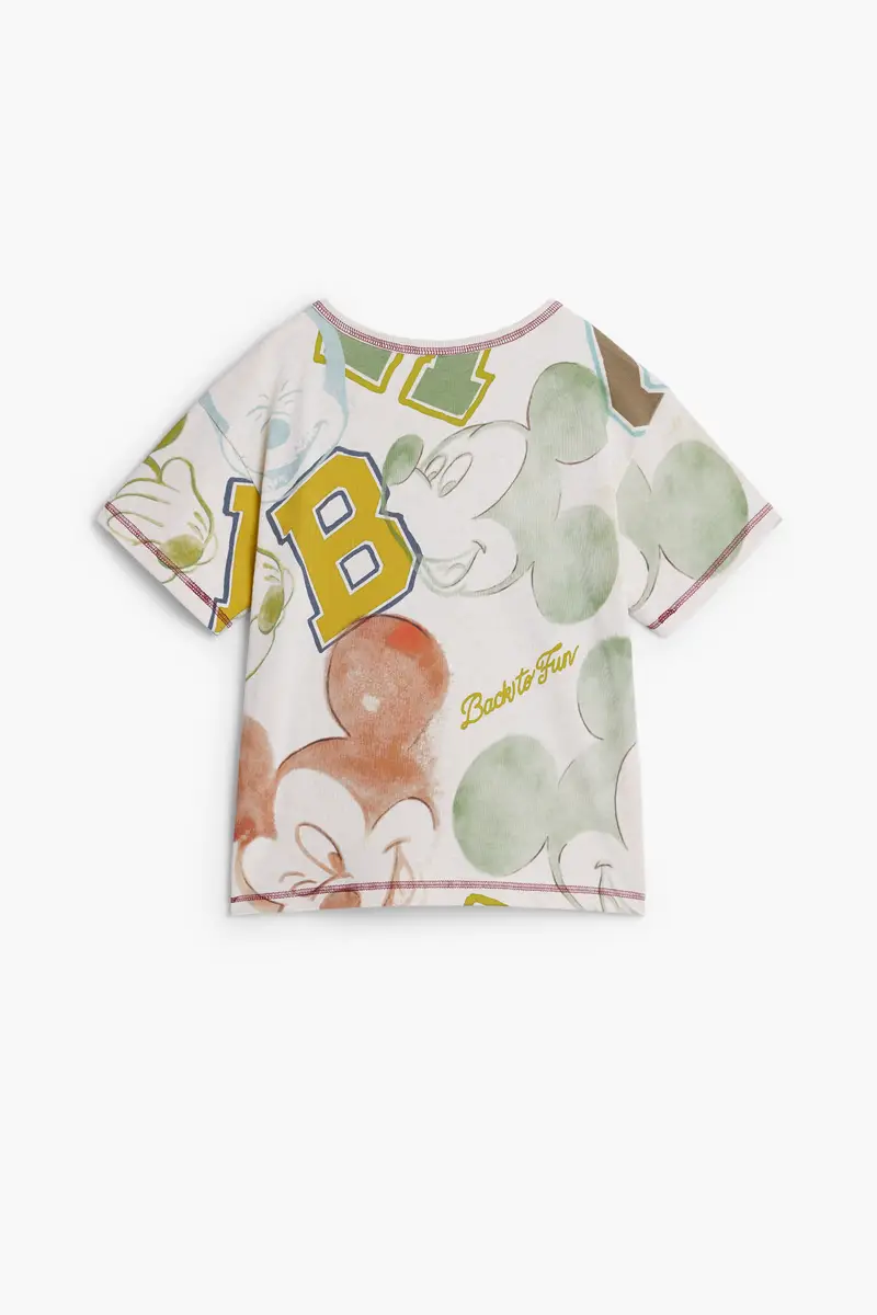 MAGLIETTA MICKEYâ"¢ STAMPATA WHITE miniatura 2