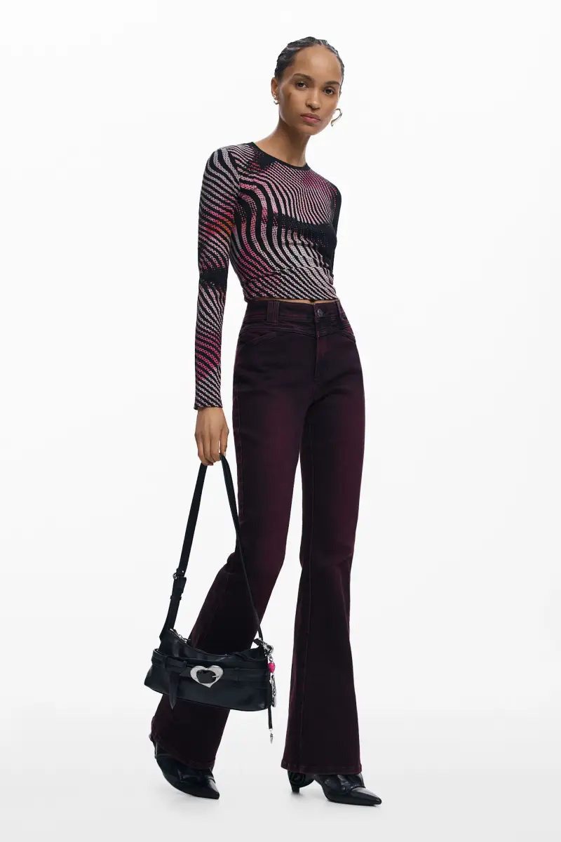 MAGLIETTA ONDAS BLACK miniatura 2