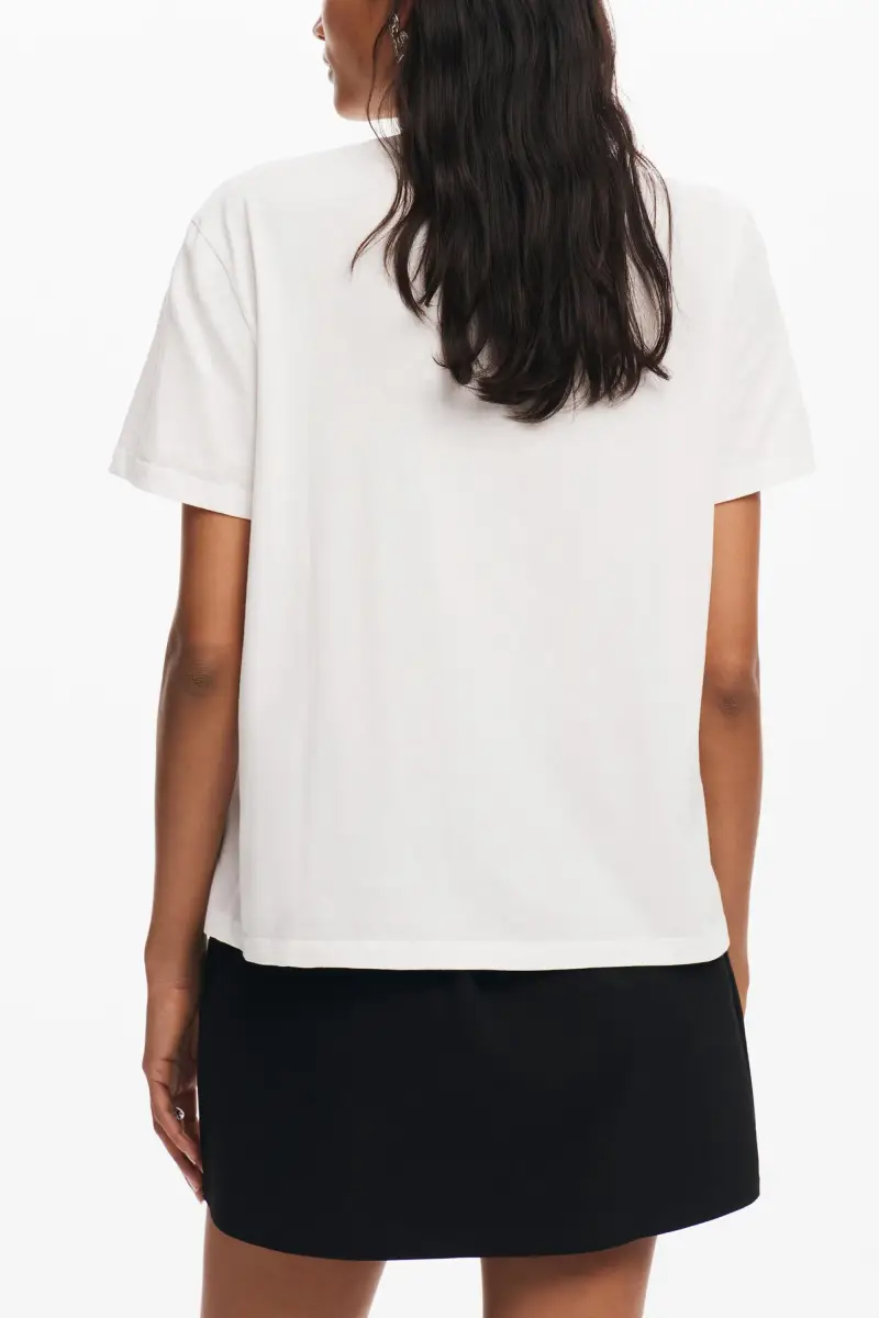 Maglietta semplice vaso WHITE miniatura 2