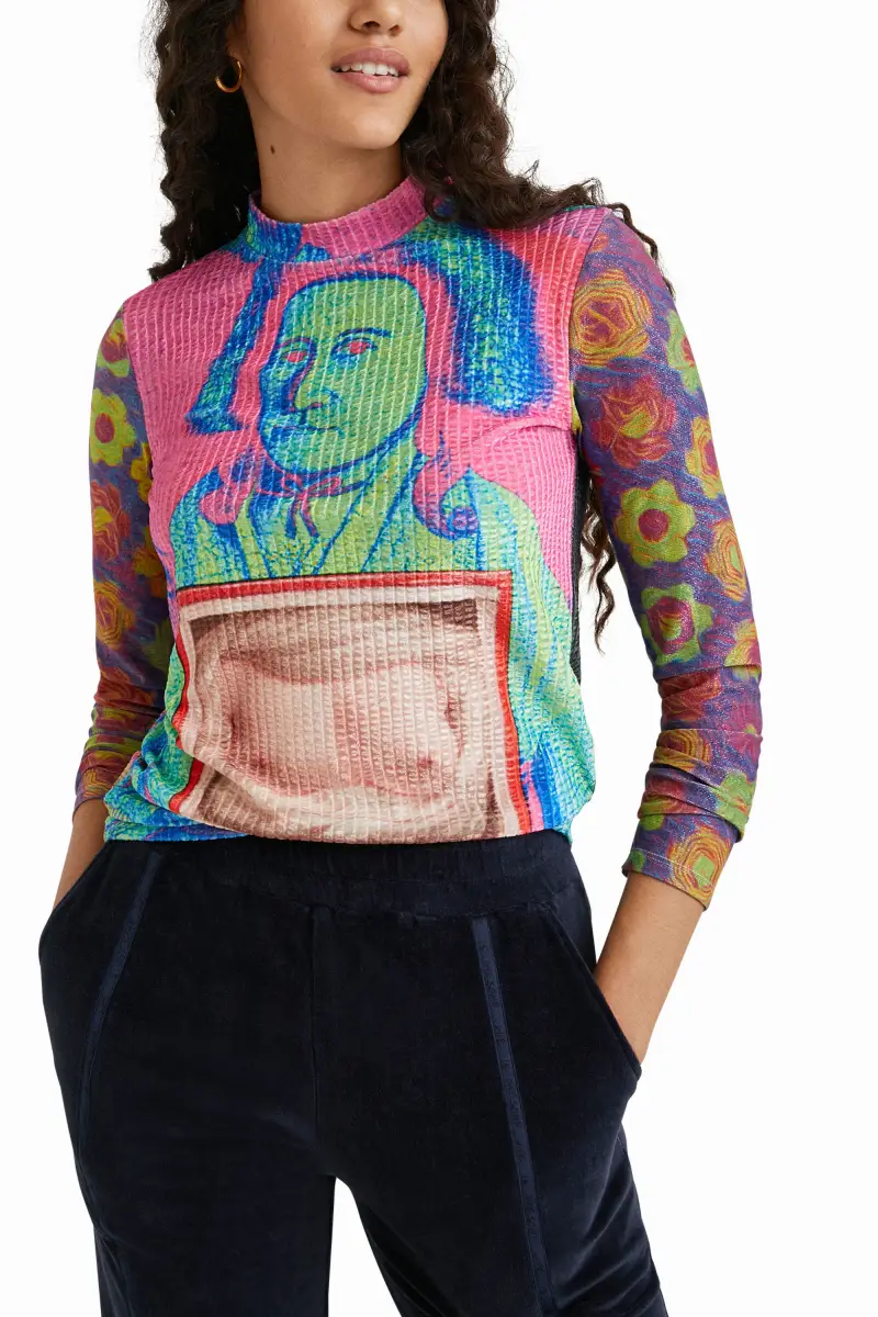 Maglietta slim arty RED miniatura 2