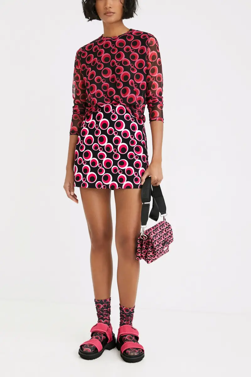 Maglietta tulle cerchi RED miniatura 2