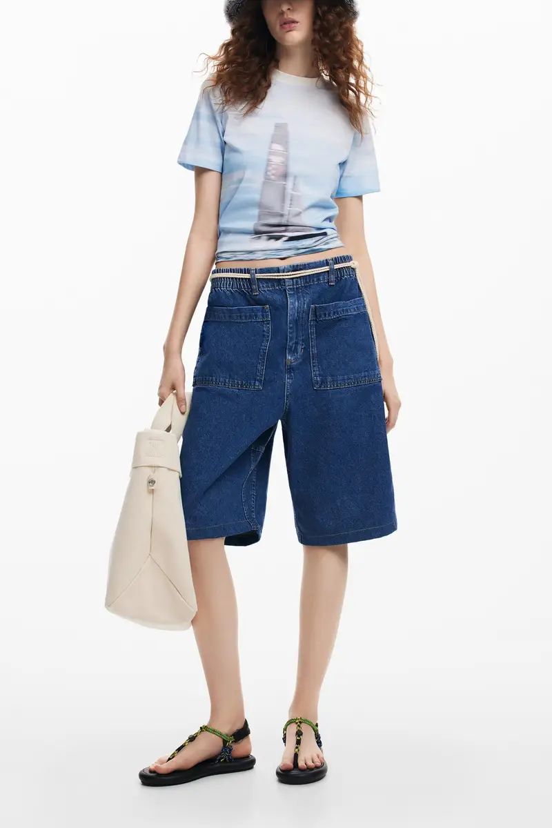 Maglietta veliero American Magic BLUE miniatura 2