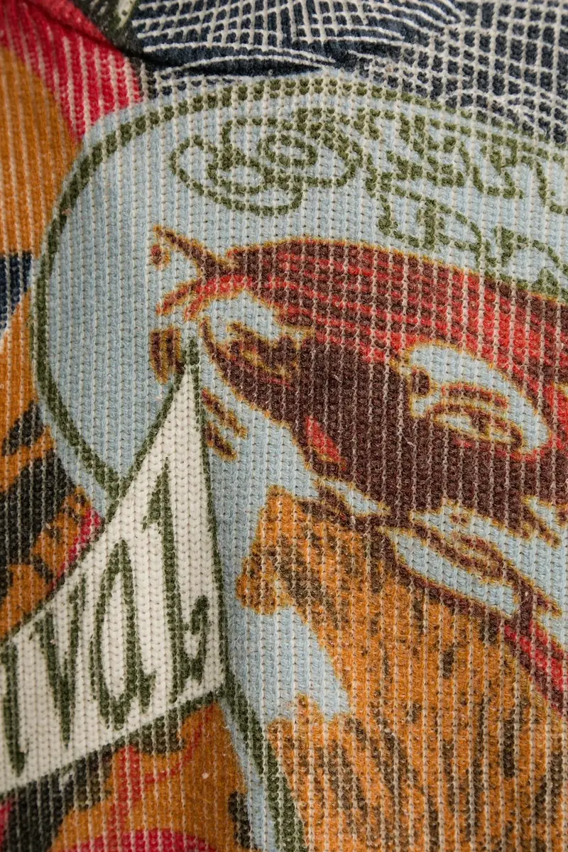 maglione AMA uomo colore arancione 25SMJF11 miniatura 5