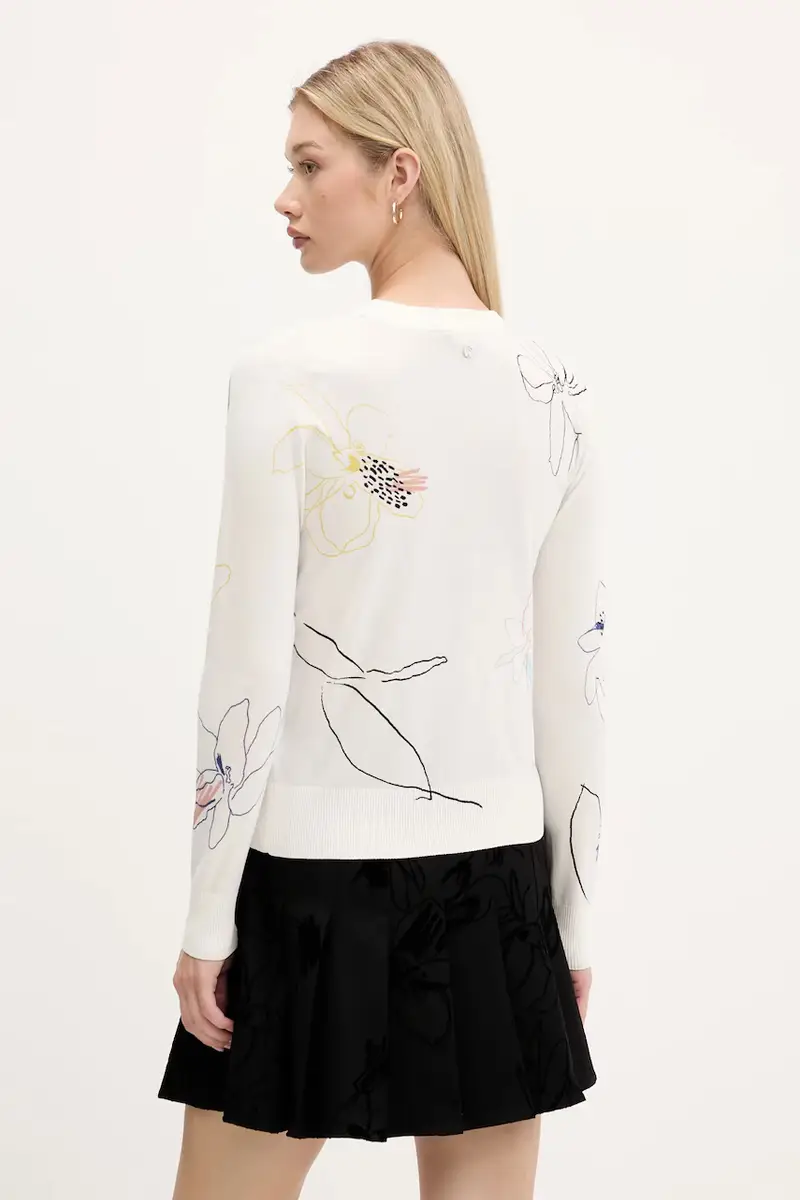 maglione ARTY donna colore beige 25WWJF33 miniatura 3