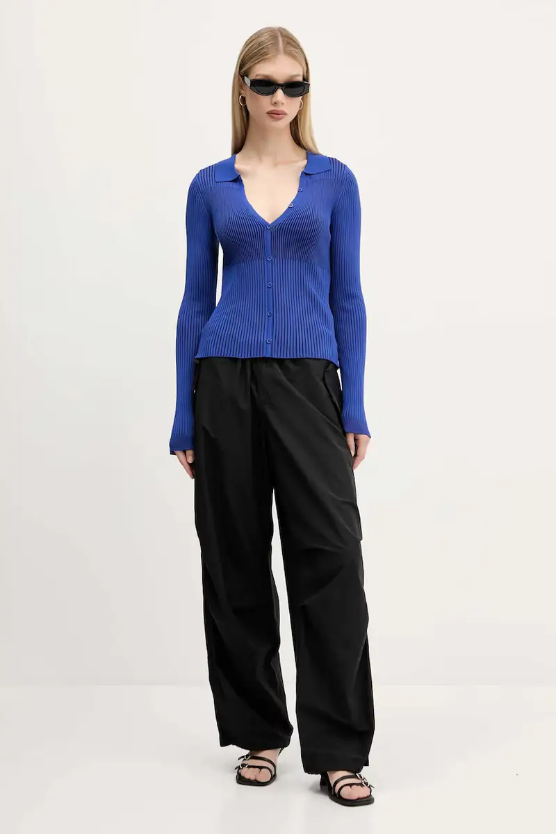 maglione BETHEL donna colore blu 25WWJF29 miniatura 2