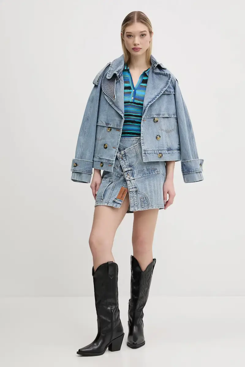 maglione CIMARRÓN donna colore blu 25SWTK96 miniatura 2