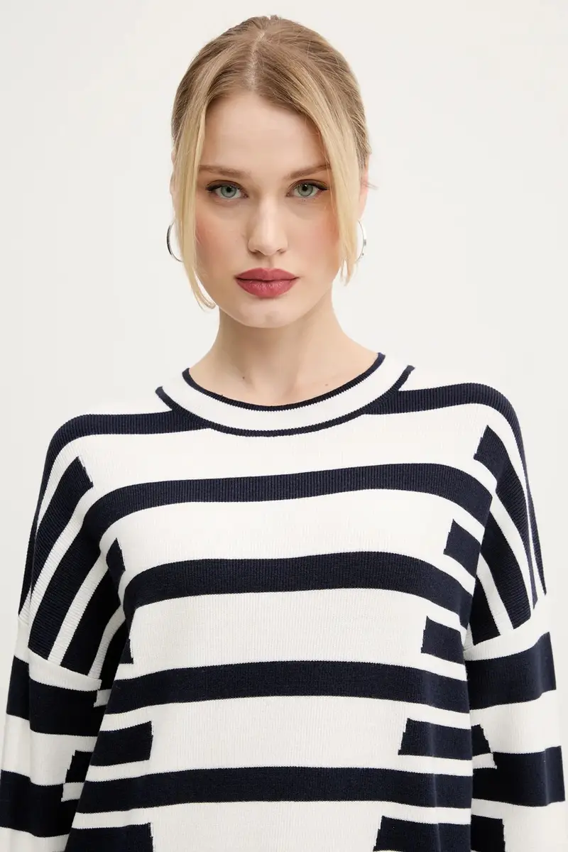 maglione COPENHAGUE donna colore bianco 25SWJF01 miniatura 4