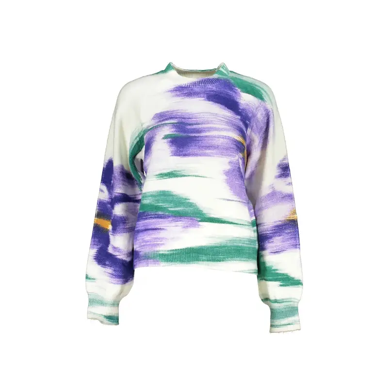 Maglione Donna Bianco Logo