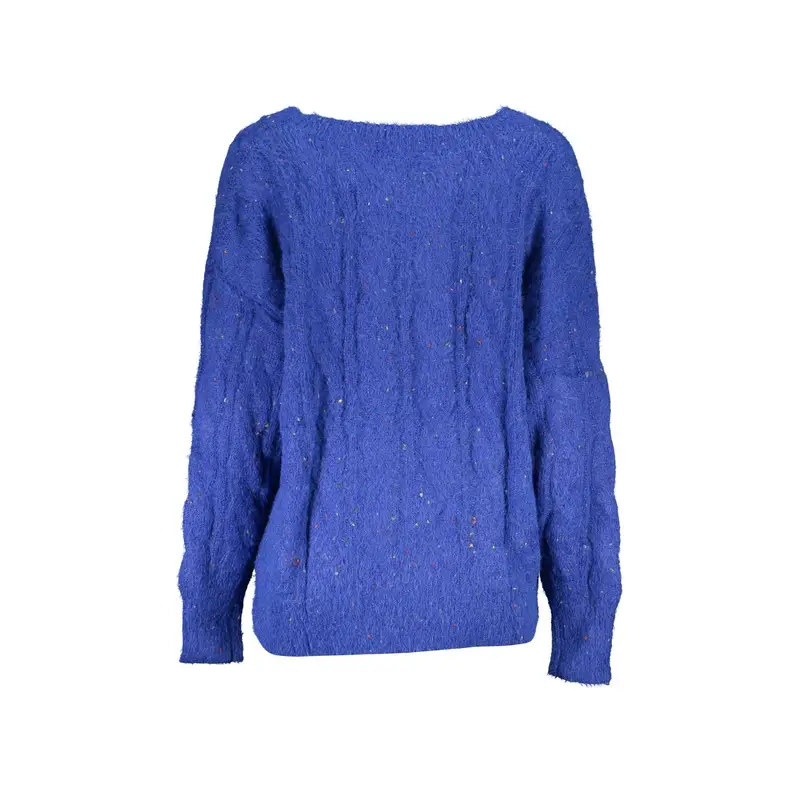 Maglione Donna Blu Logo miniatura 2