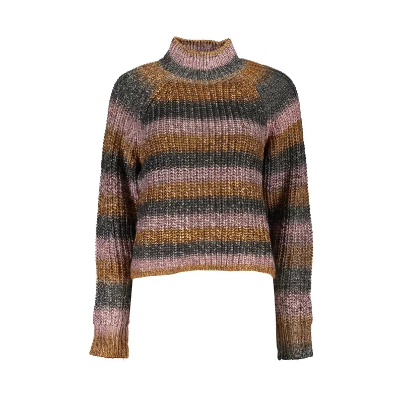 Maglione Donna Grigio Logo