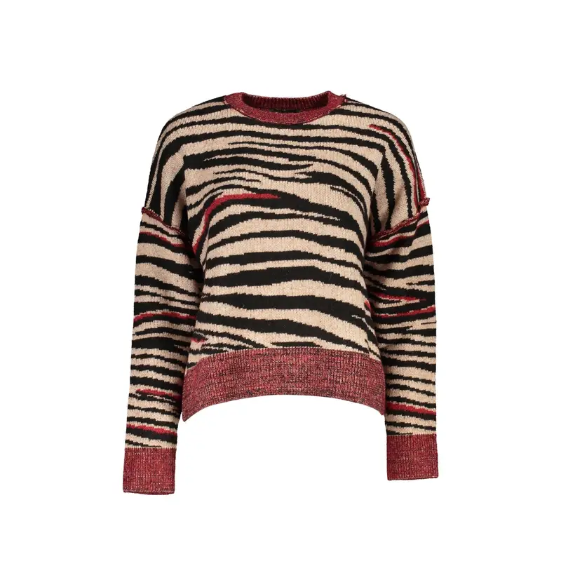 Maglione Donna Rosso Logo