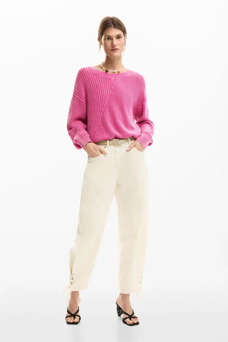 maglione fine a maglia RED miniatura 2