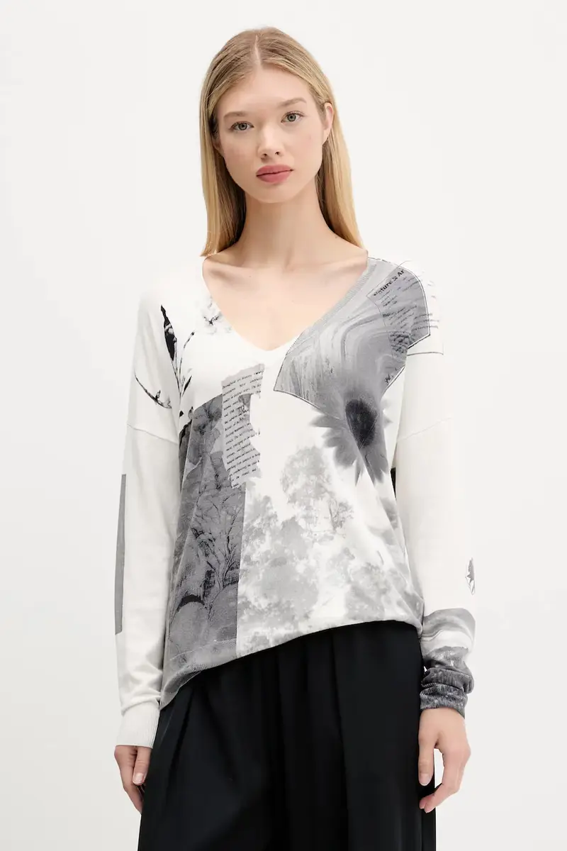 maglione GOTEMBURGO donna colore beige 25WWJF15