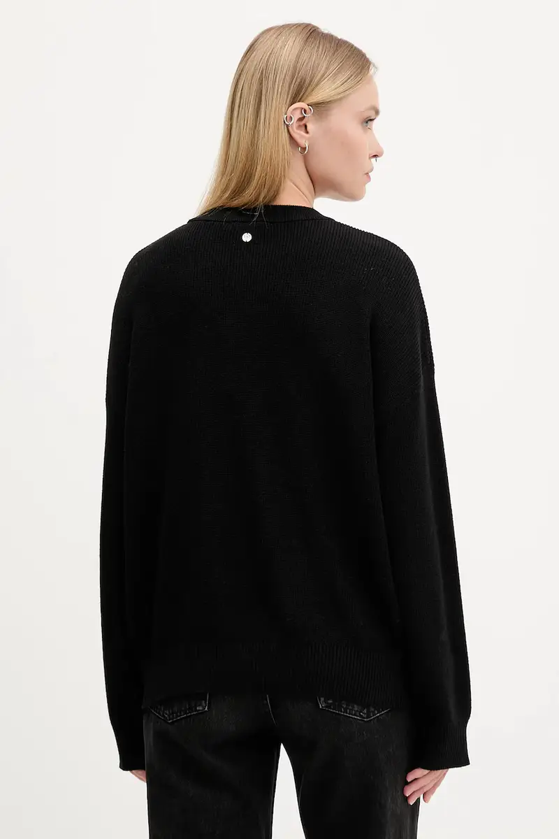 maglione in cotone COOPER donna colore nero 25WWJF36 miniatura 3