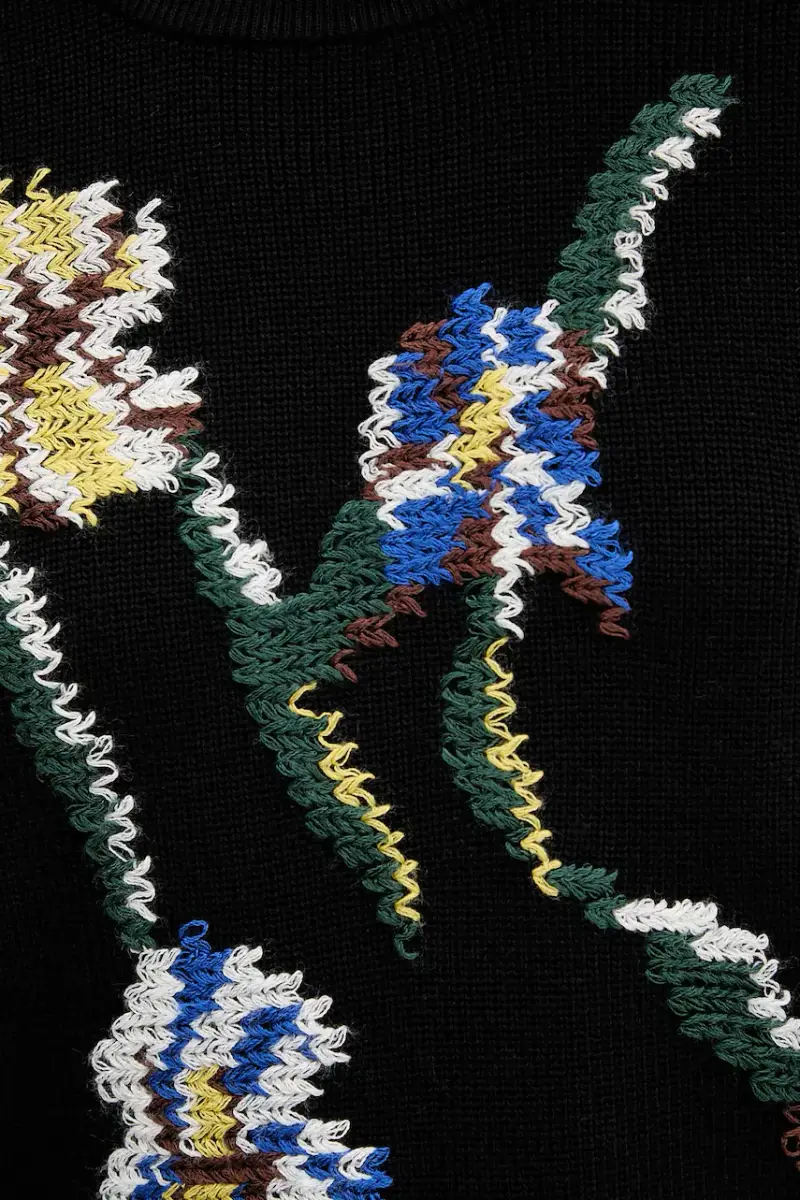 maglione in cotone COOPER donna colore nero 25WWJF36 miniatura 5