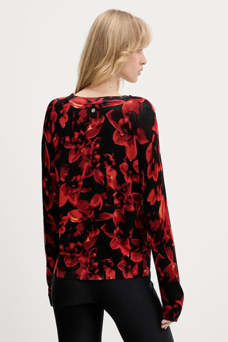 maglione LUND donna colore nero 25WWJF16 miniatura 3