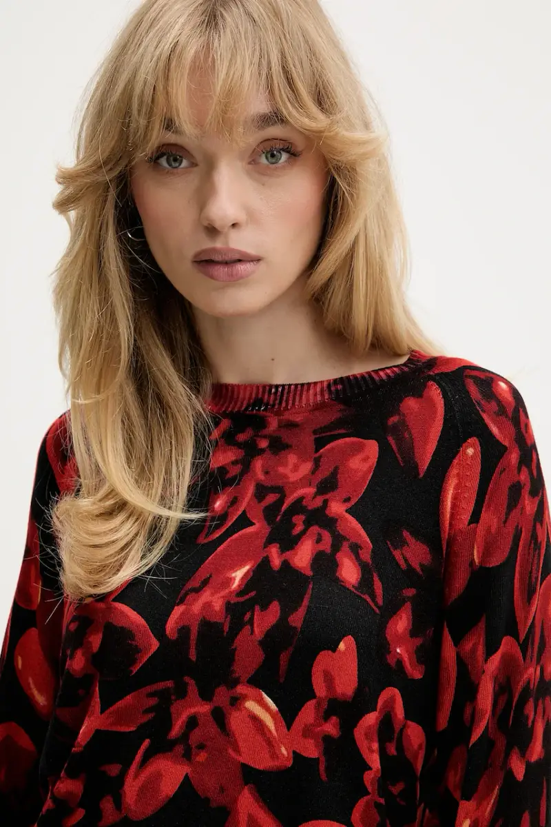 maglione LUND donna colore nero 25WWJF16 miniatura 4