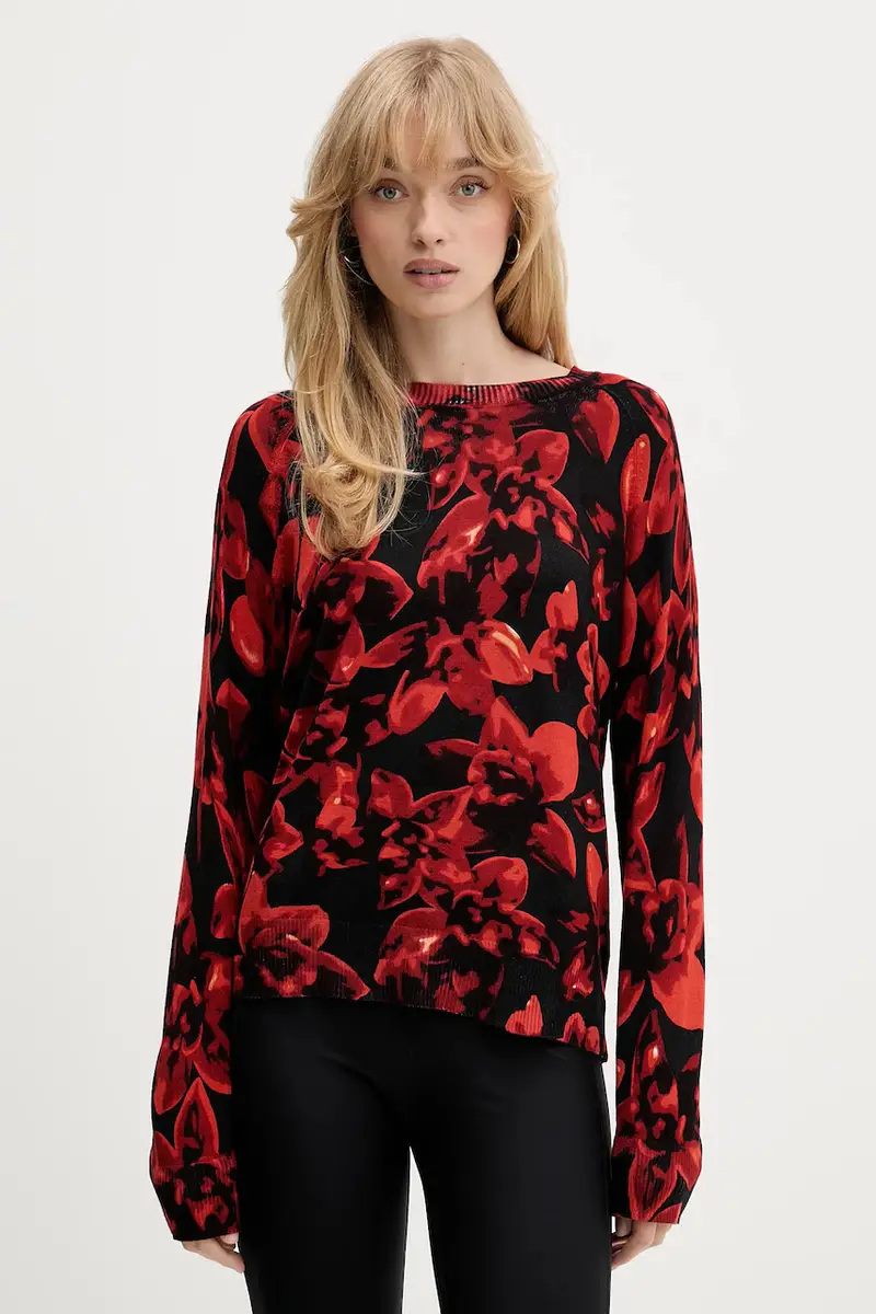 maglione LUND donna colore nero 25WWJF16