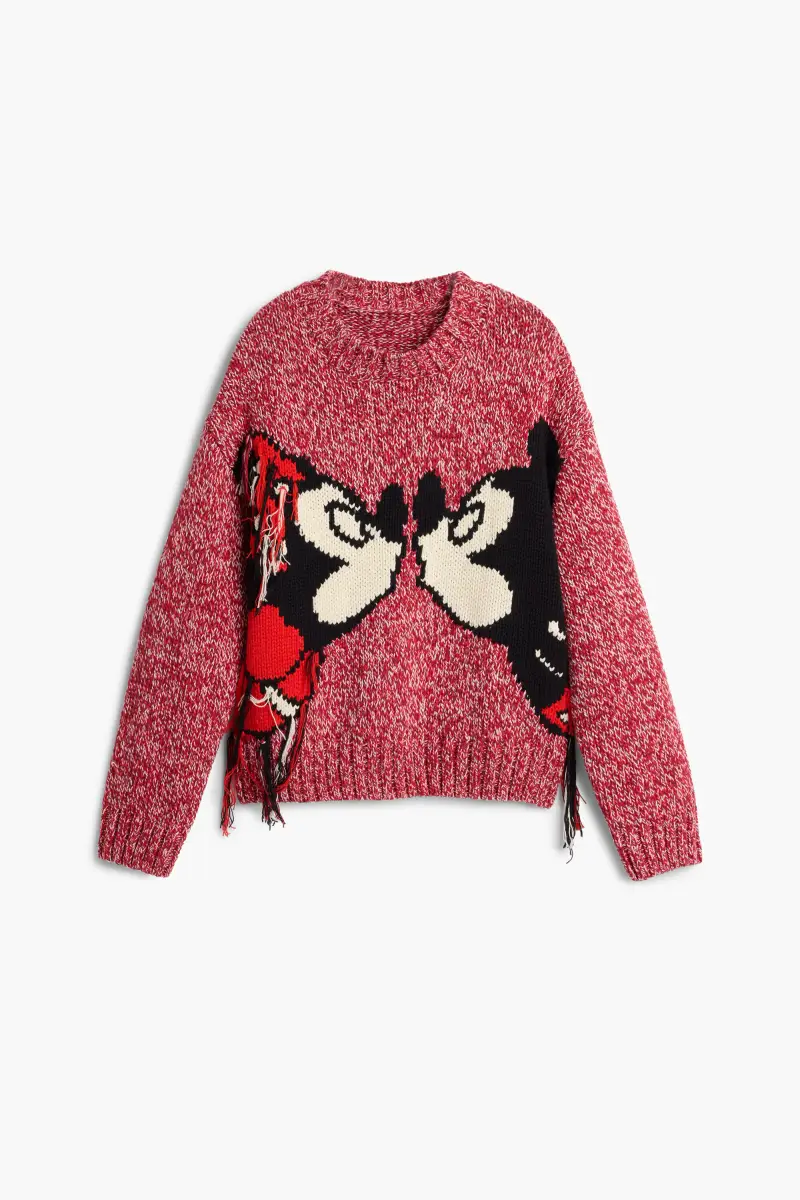 Maglione Mickey e Minnie Mouseâ"¢ RED