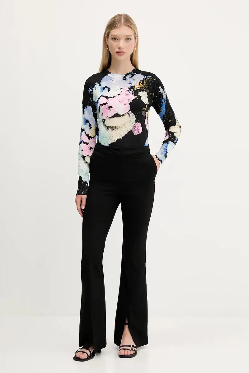 maglione NENUFAR LACROIX donna colore nero 25WWJF46 miniatura 2