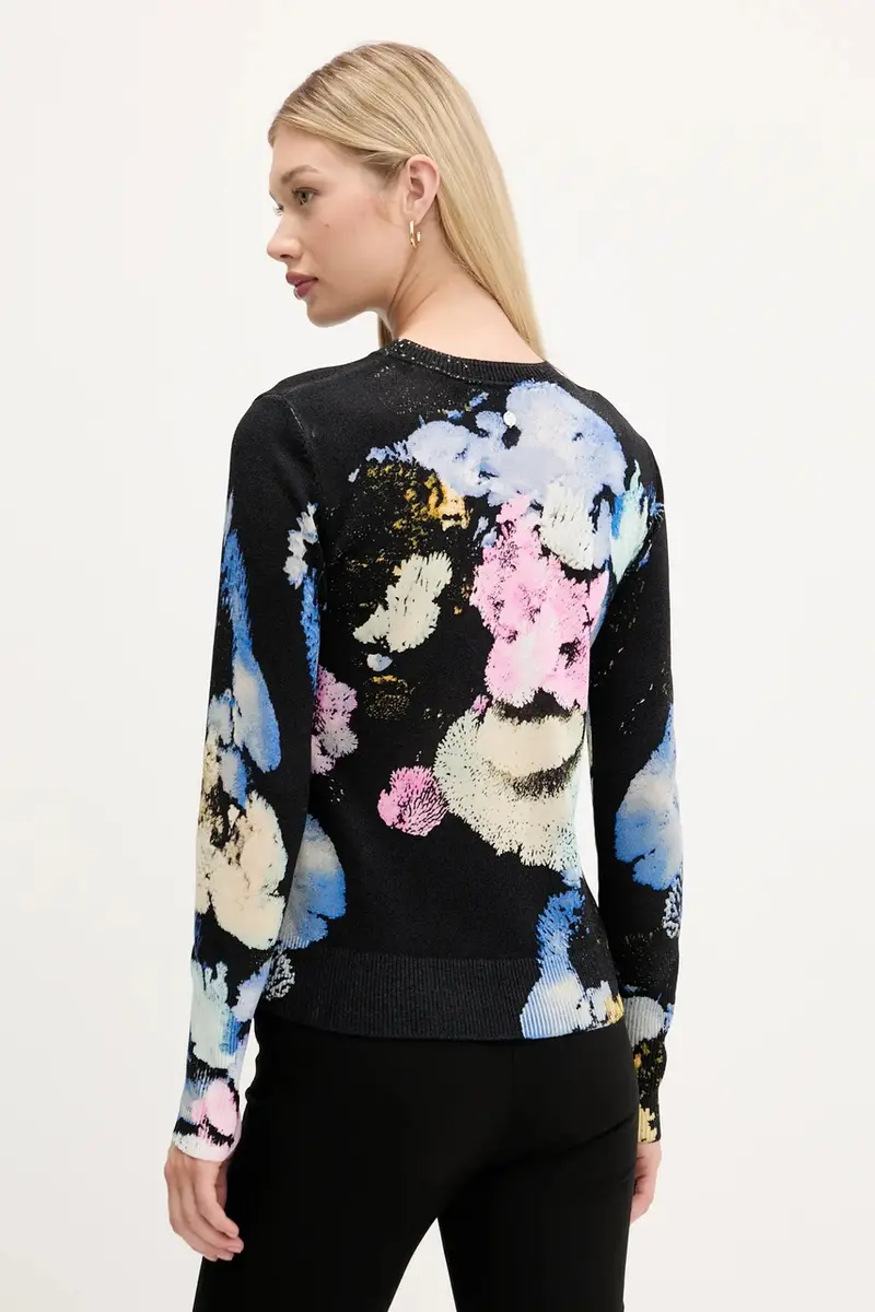 maglione NENUFAR LACROIX donna colore nero 25WWJF46 miniatura 3