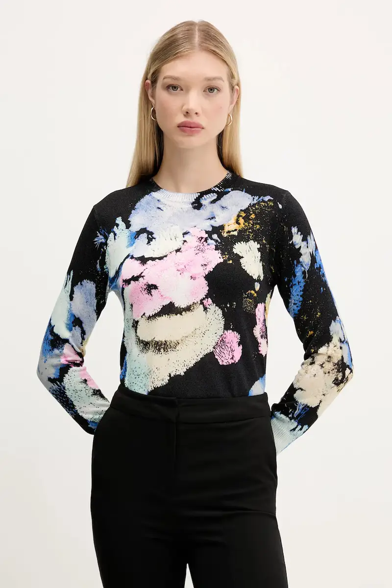 maglione NENUFAR LACROIX donna colore nero 25WWJF46