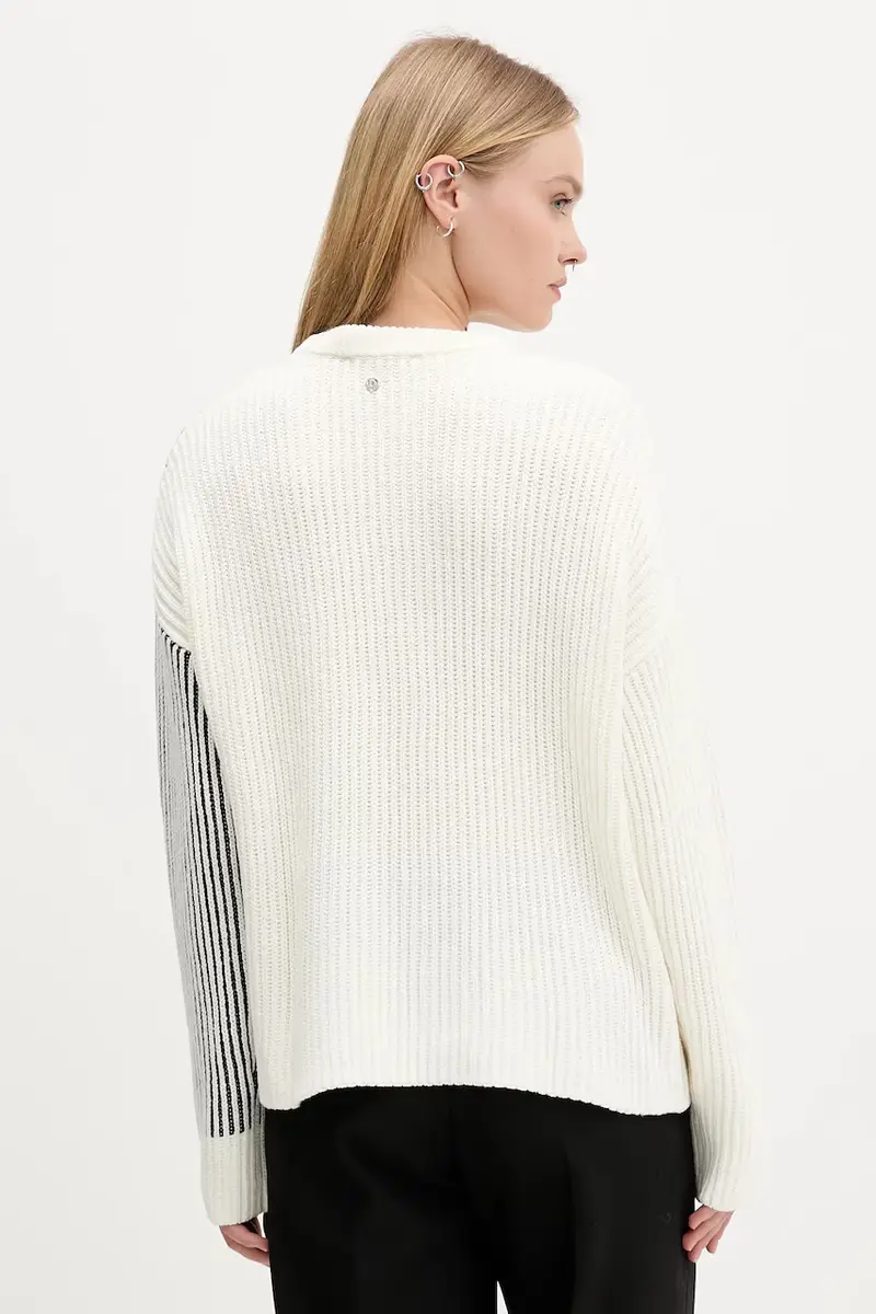 maglione NOME donna colore beige 25WWJF26 miniatura 3