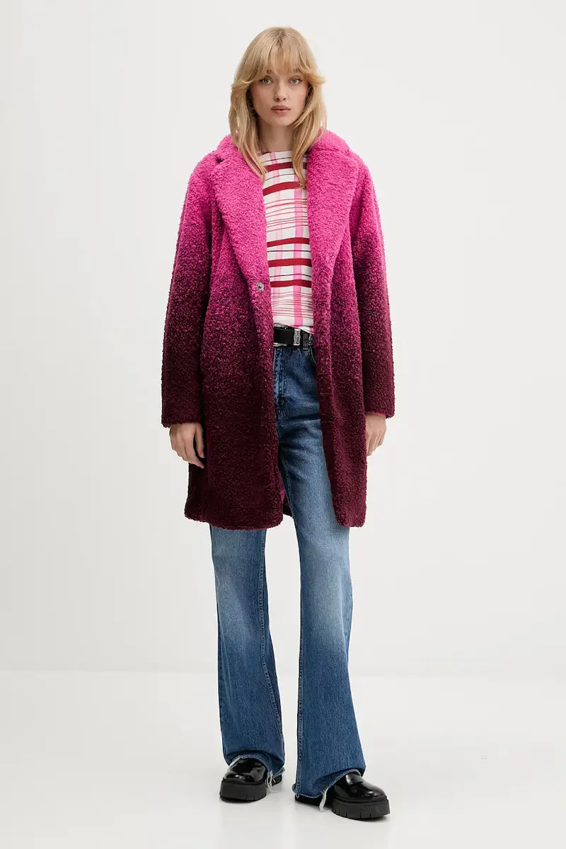 maglione NORUEGA donna colore rosa 25WWJF41 miniatura 2