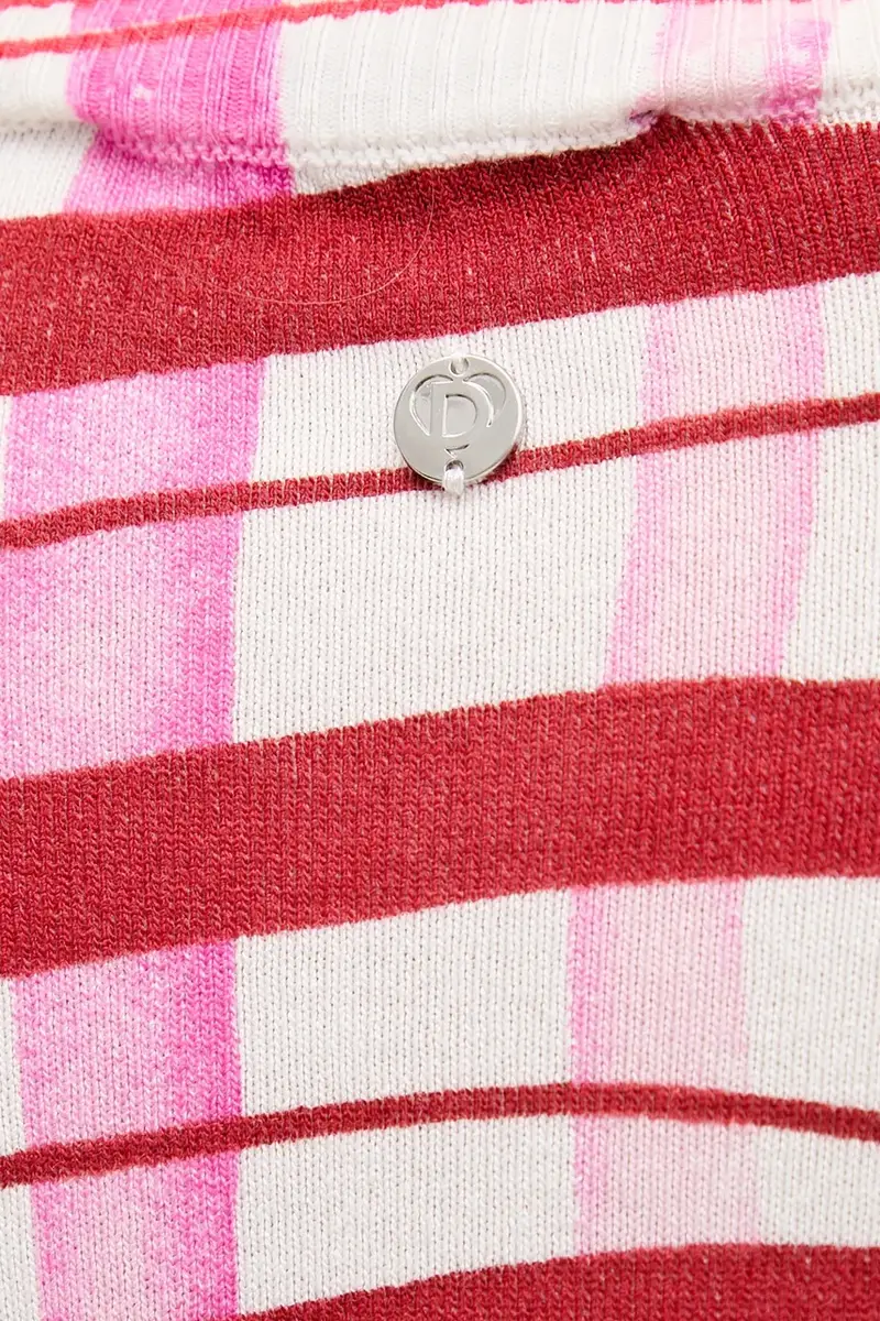 maglione NORUEGA donna colore rosa 25WWJF41 miniatura 5