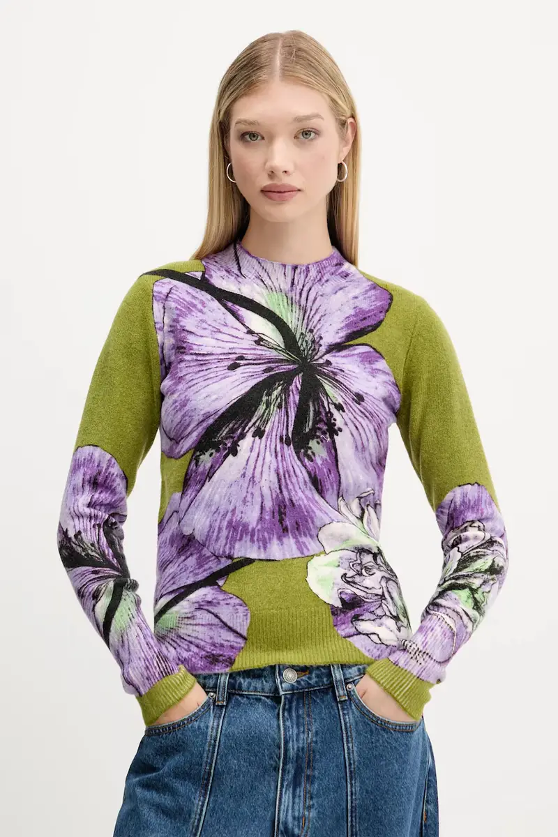 maglione ORQUIDEA LACROIX donna colore violetto 25WWJF42