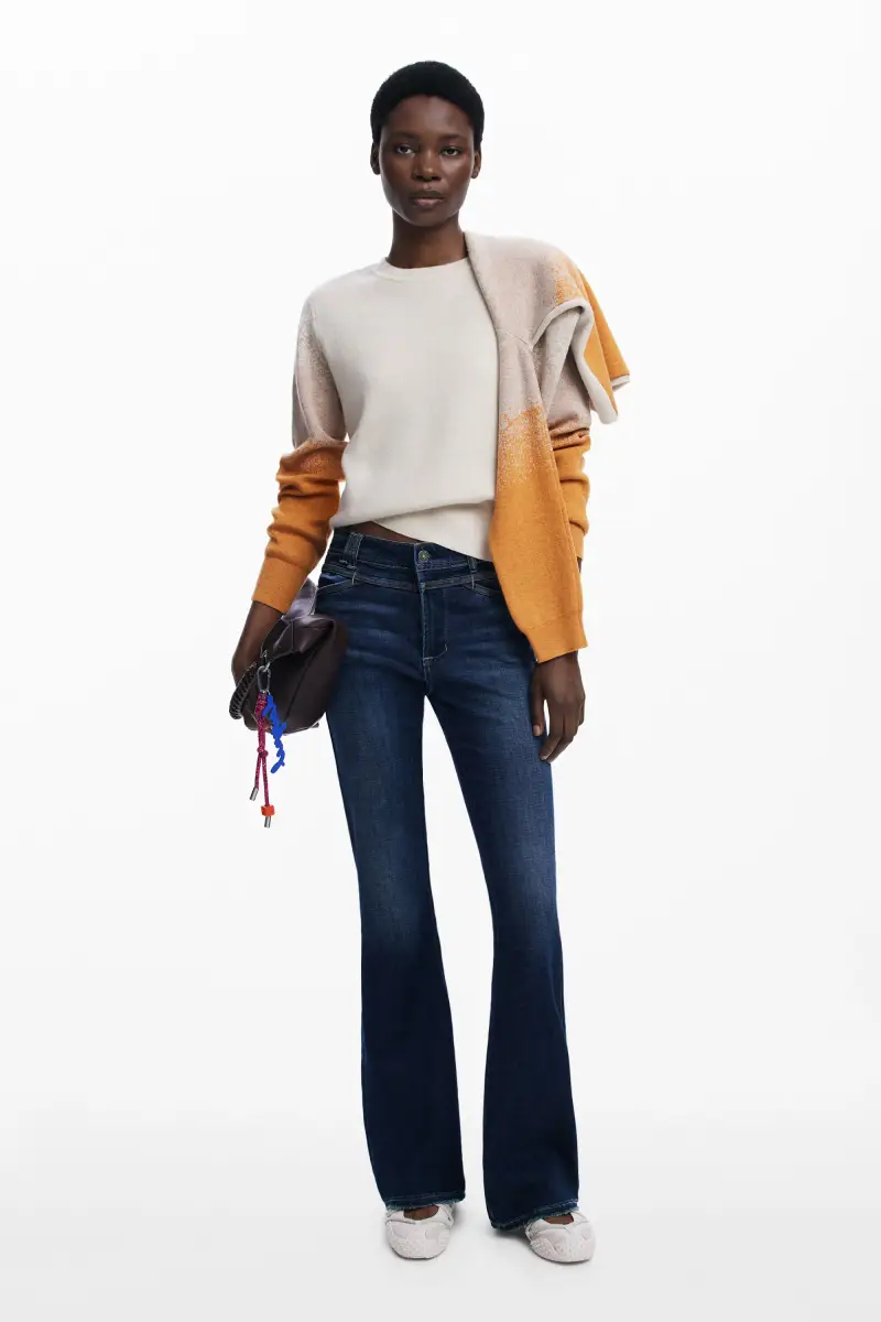 Maglione sfumato WHITE miniatura 2