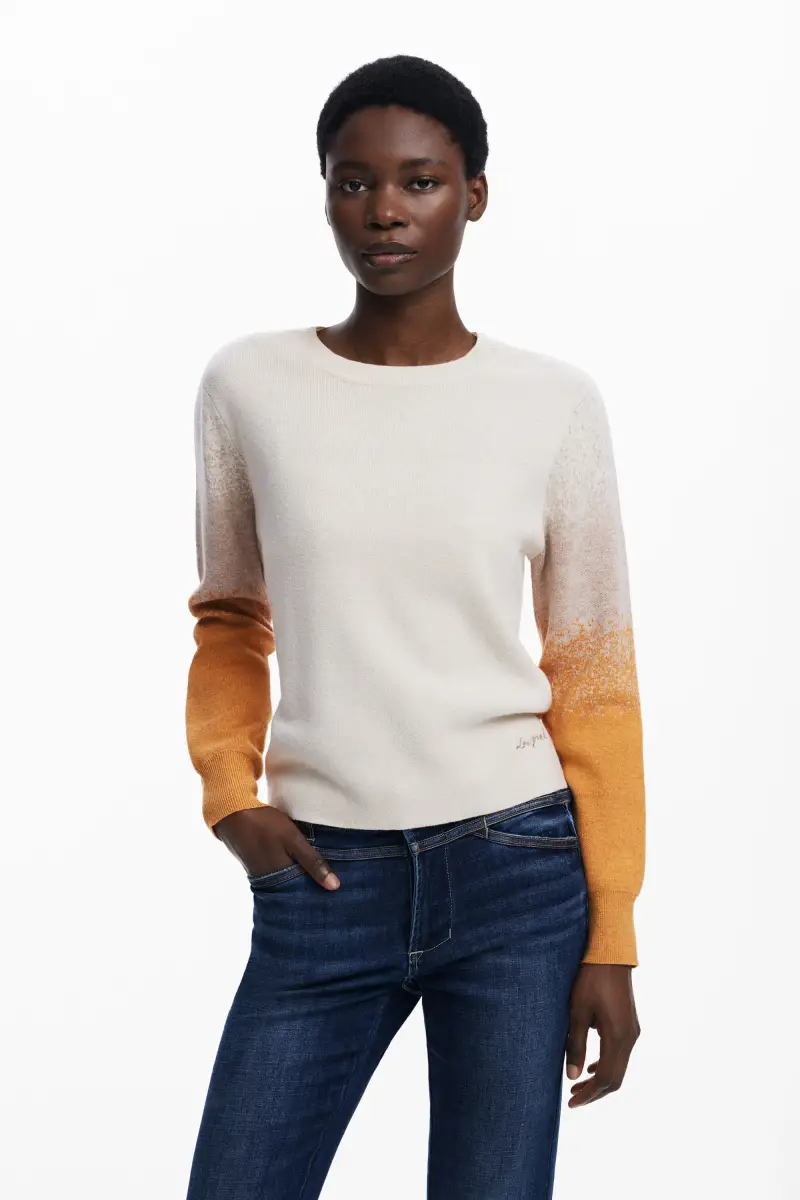 Maglione sfumato WHITE