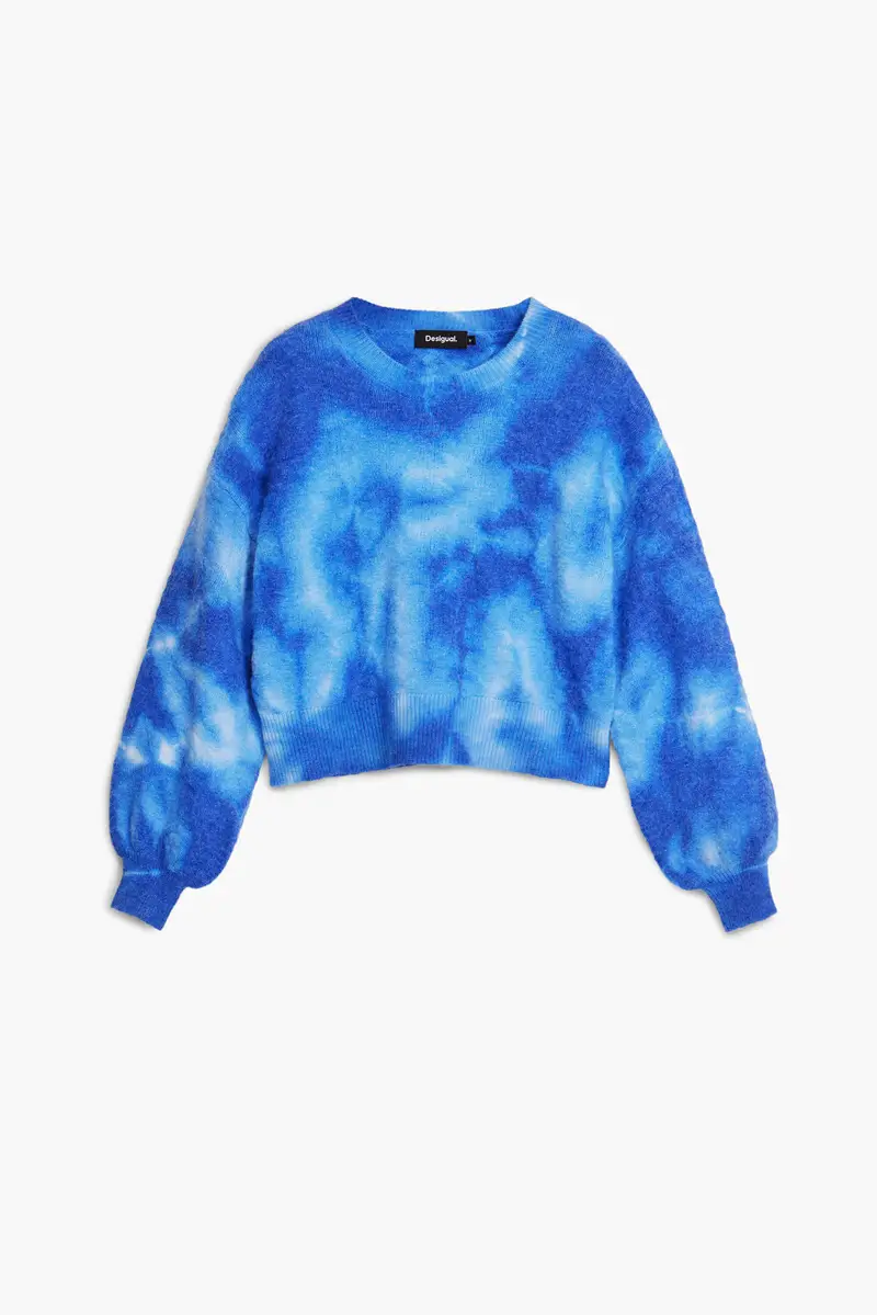 Maglione tie-dye BLUE
