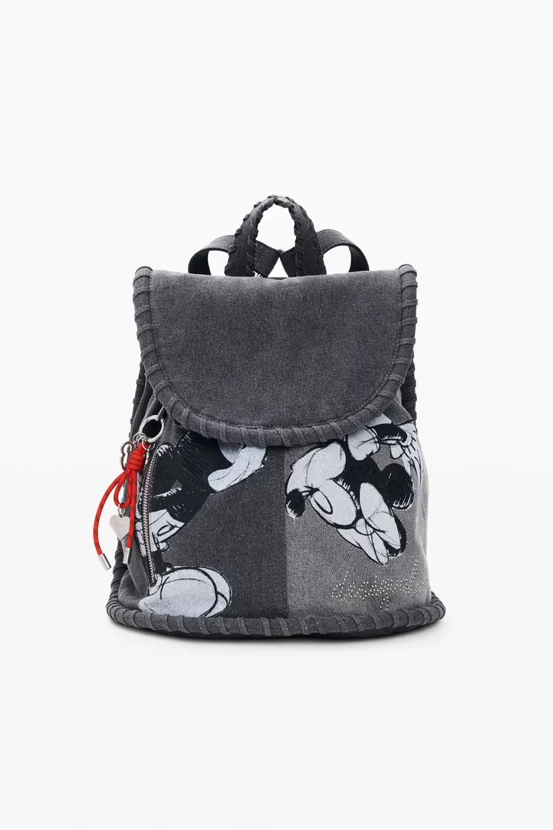 Mickey Denim Zaino 26SAKD01 2060 Grey
