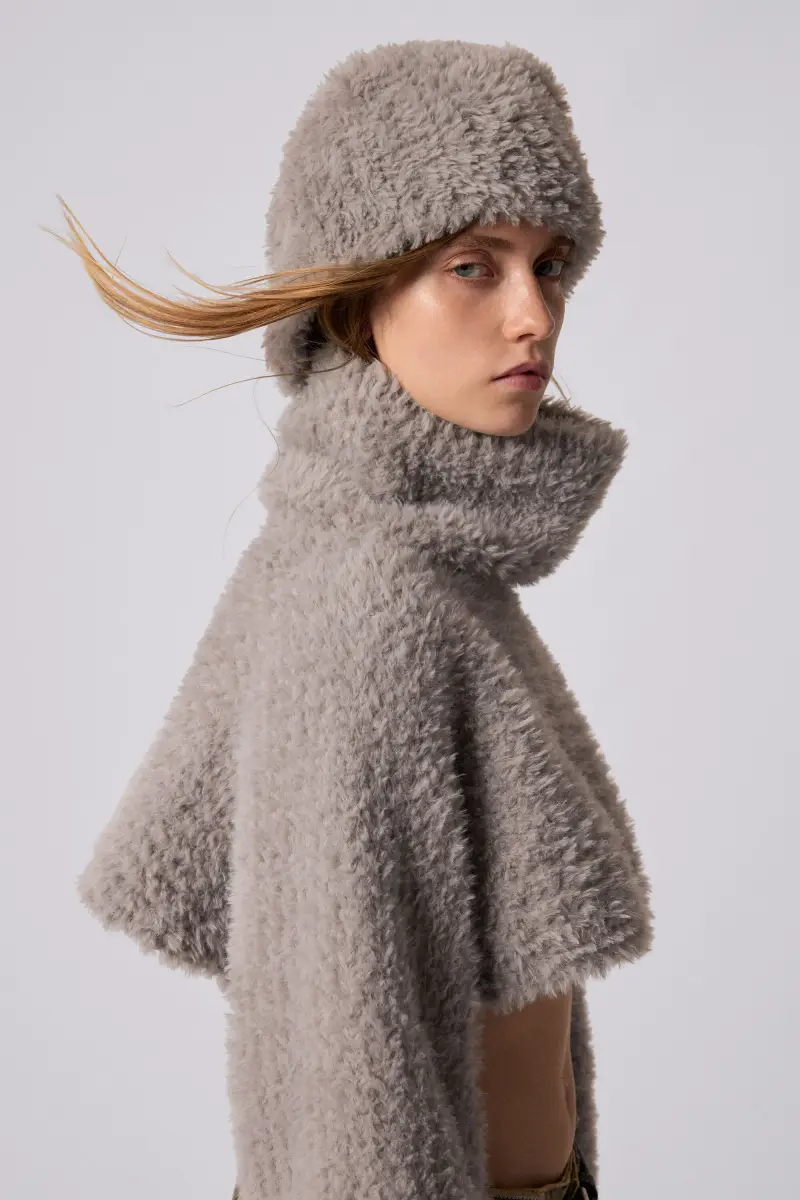 PACK MAGLIONE CROP E CAPPELLO BLACK miniatura 2